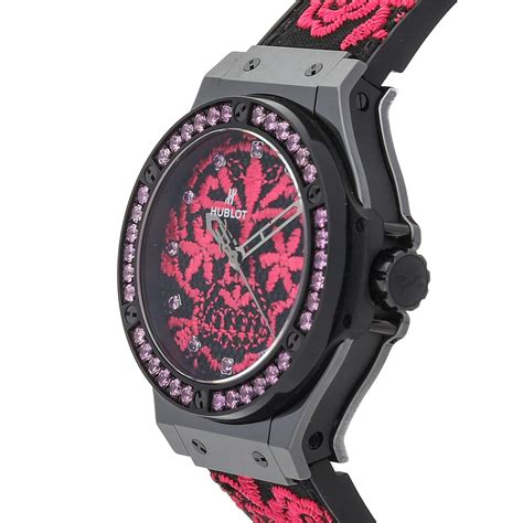 hublot big bang broderie sugar skull fluo hot pink|Hublot Big Bang Broderie Sugar Skull Fluo: Singapore Price And .